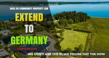 Does US Community Property Law Apply in Germany?