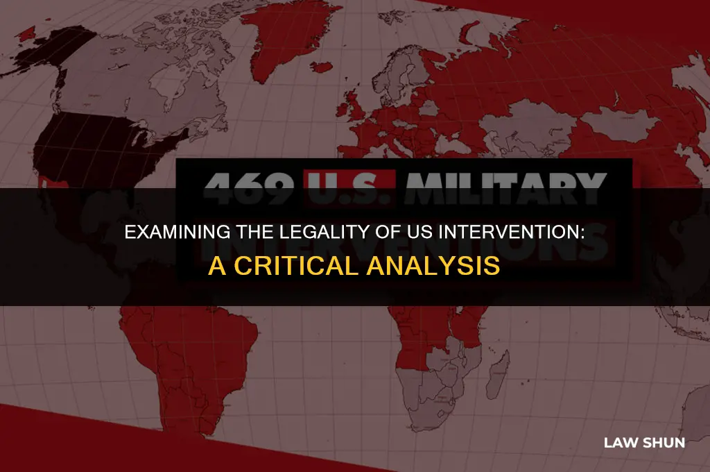 does us intervention against the law
