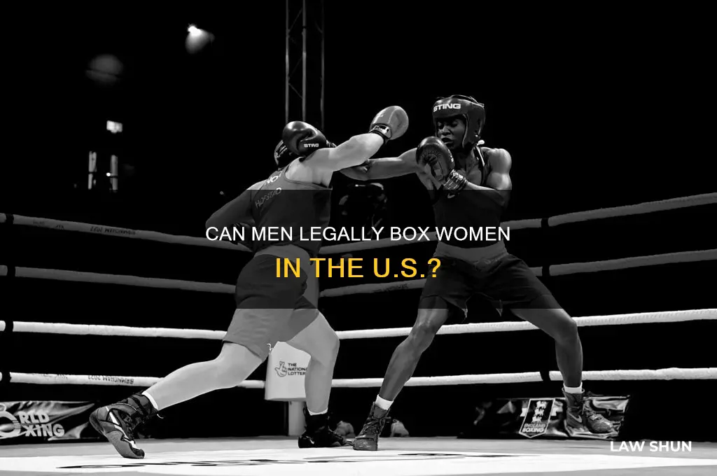 does us law allow men to fight women in boxing