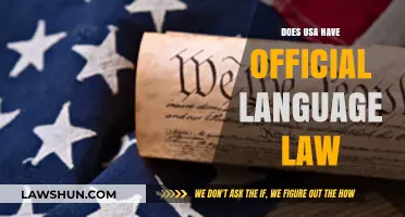 Exploring the Myth: Does the USA Have an Official Language Law?