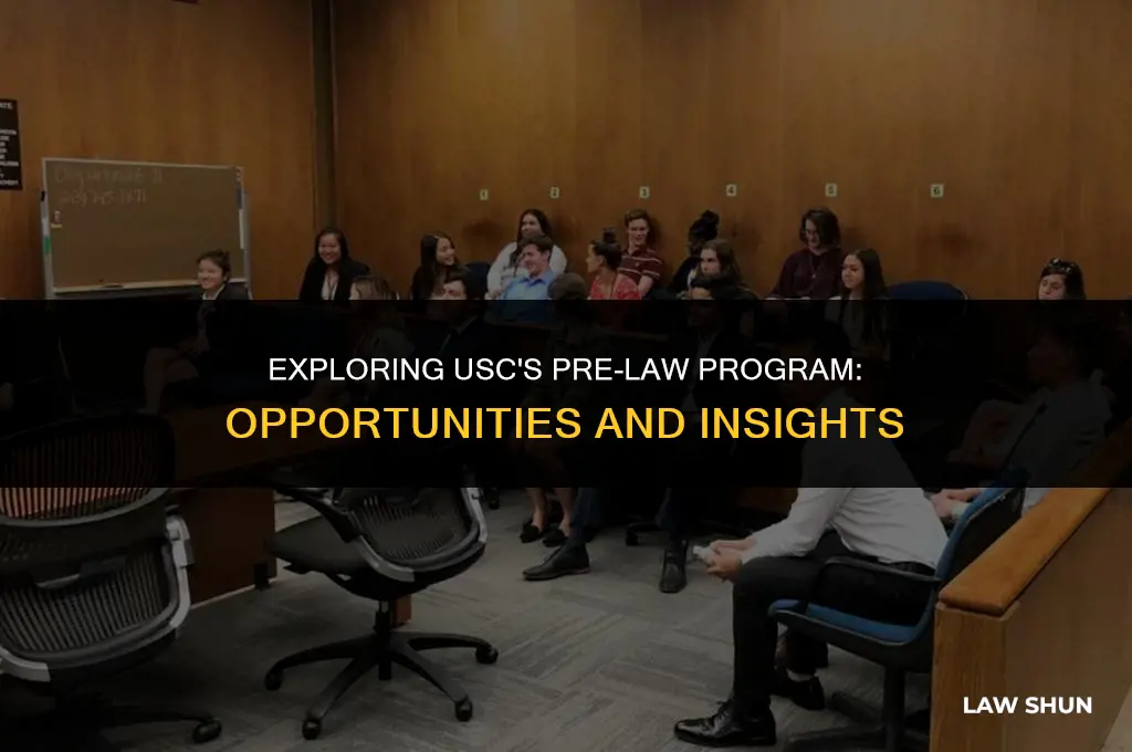 does usc have pre law program