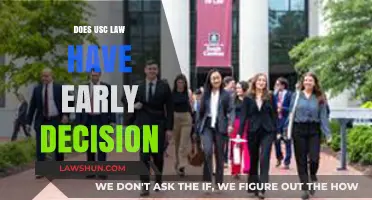 Exploring USC Law's Admission Process: Early Decision Insights