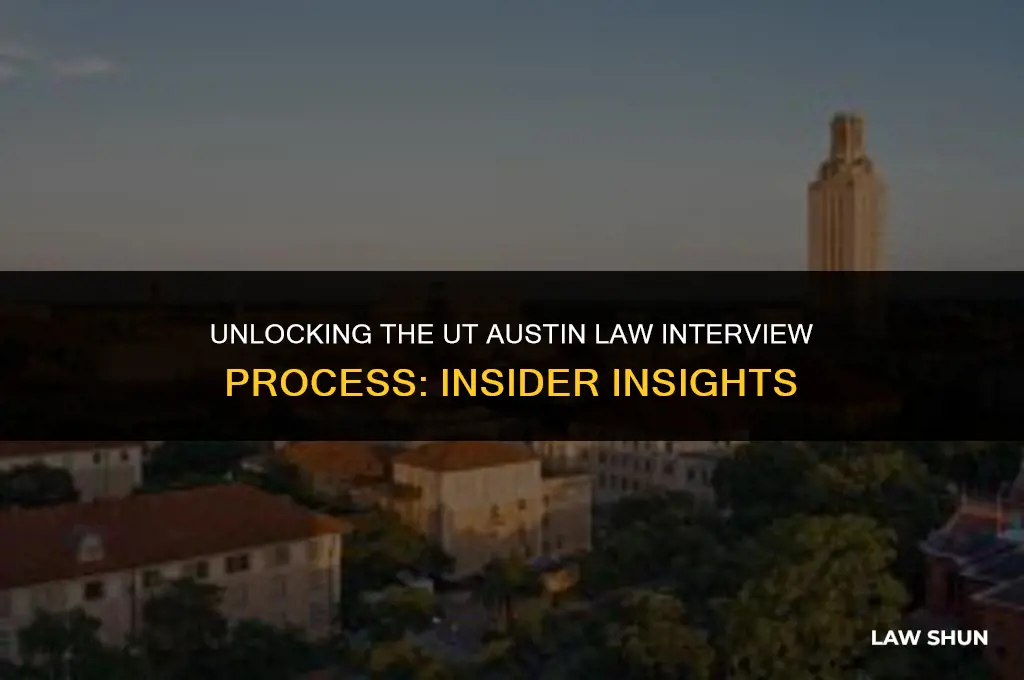 does ut austin law interview everyone
