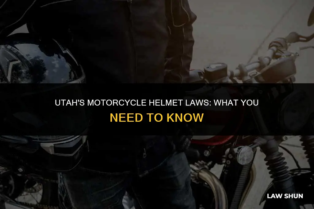 does utah have a helmet law
