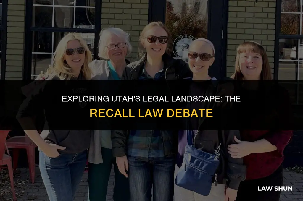 does utah have a recall law