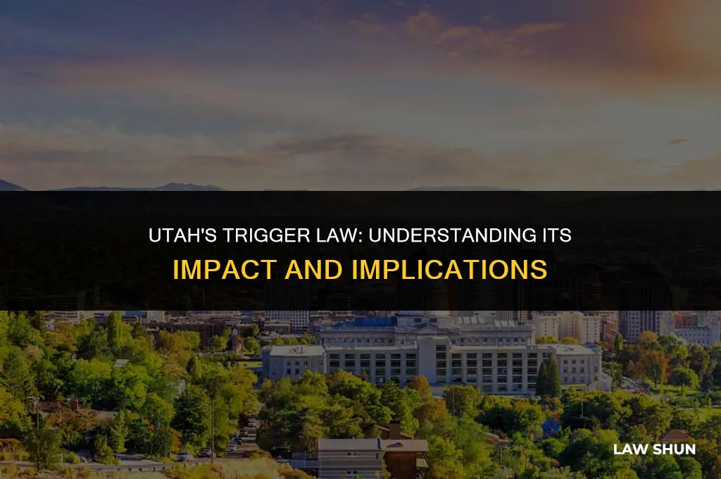 does utah have a trigger law