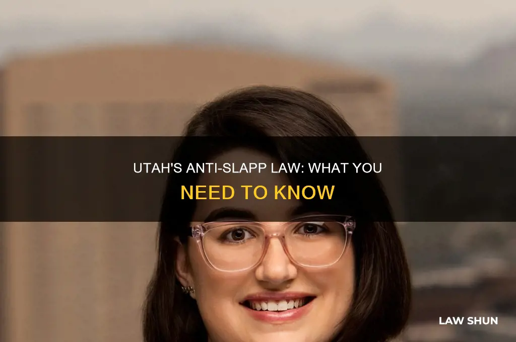 does utah have an anti-slapp law