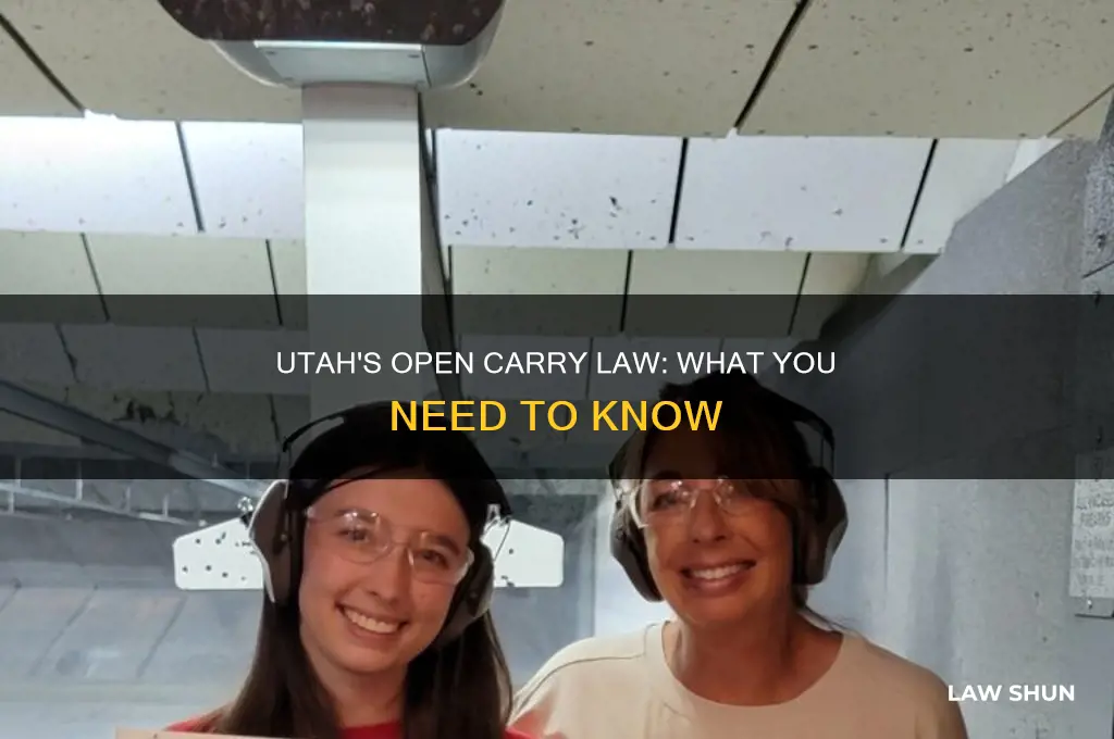 does utah have an open carry law