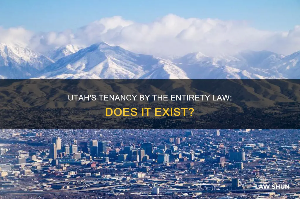 does utah have the law of tenancy by the entirety