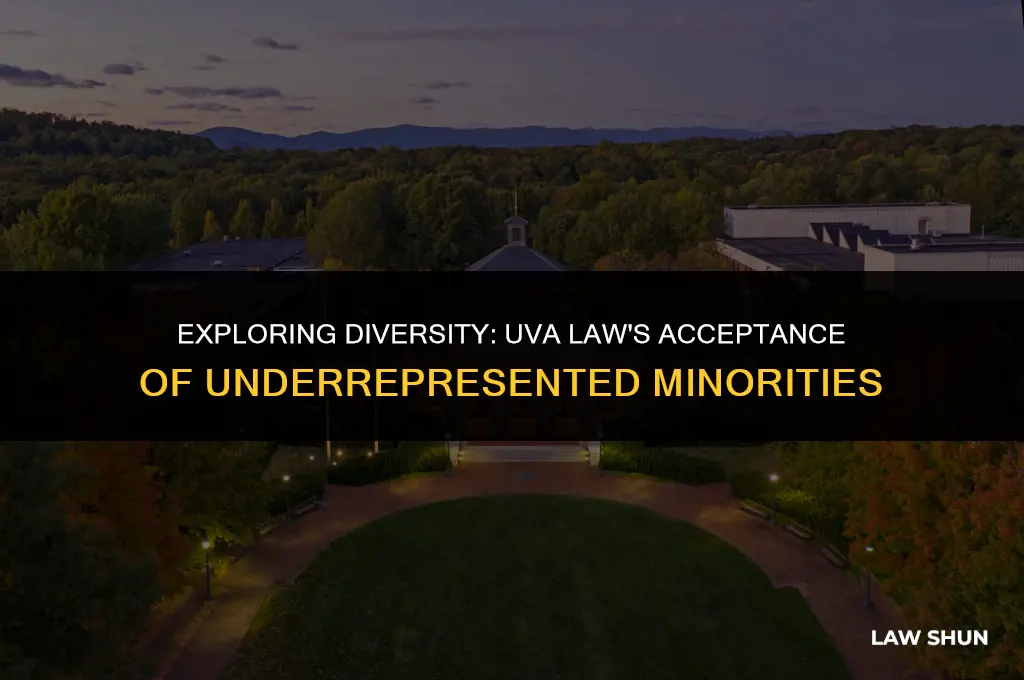 does uva law accept many urms
