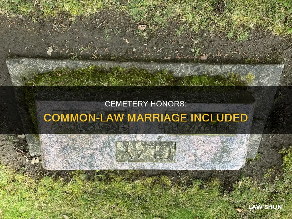 does va cemetery honor common law marriage