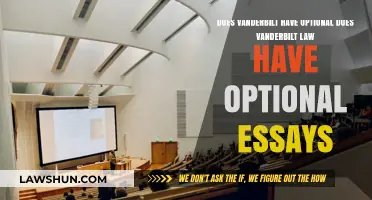 Does Vanderbilt Law Require Optional Essays? A Comprehensive Guide