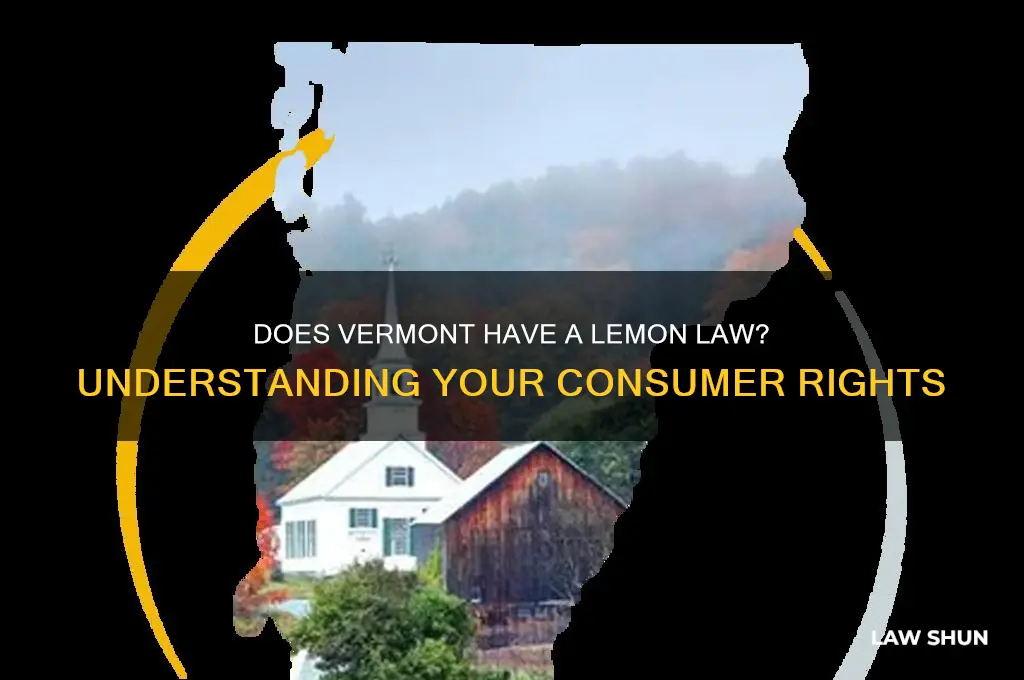 does vermont have a lemon law