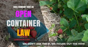 Vermont's Open Container Law: What You Need to Know