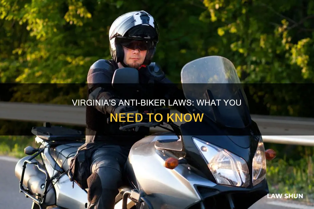does virginia have a biker anti profile law