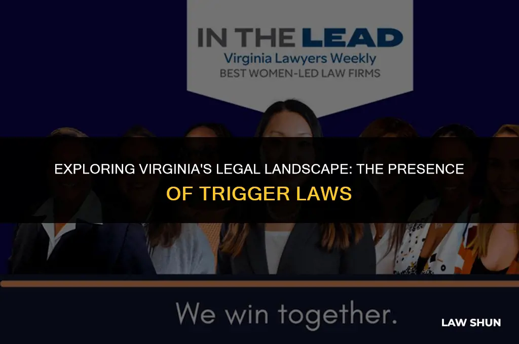 does virginia have a trigger law