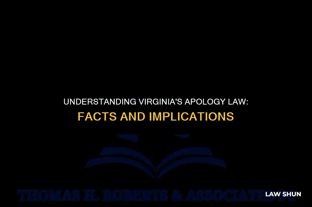 does virginia have an apology law