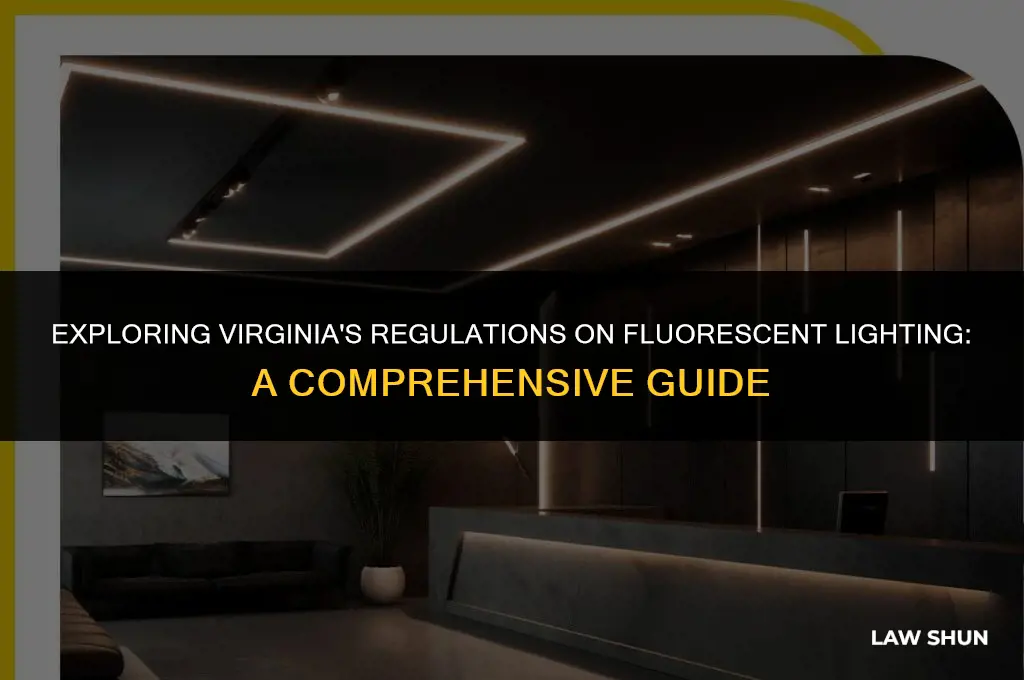 does virginia have laws on fluorescent
