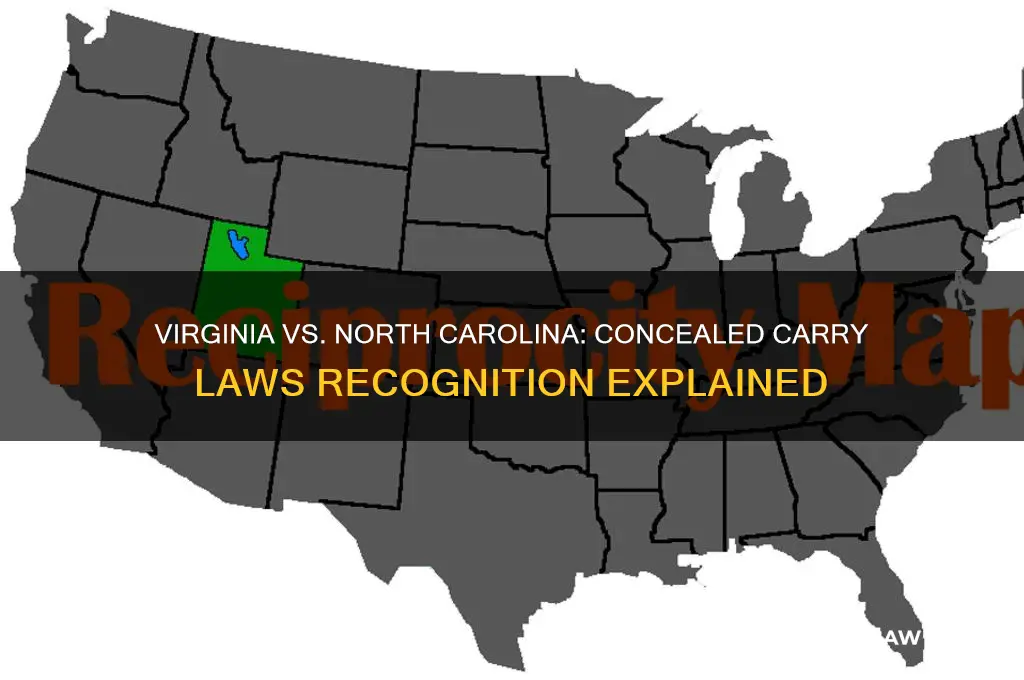 does virginia recognize north carolina concealed carry laws