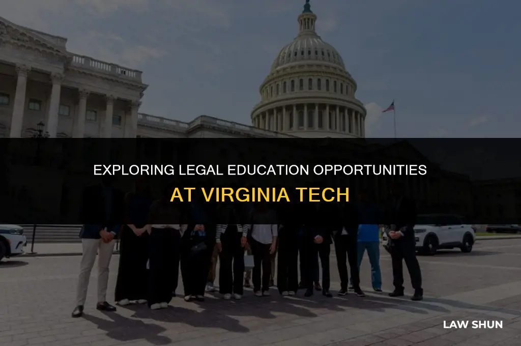 does virginia tech offer law classes