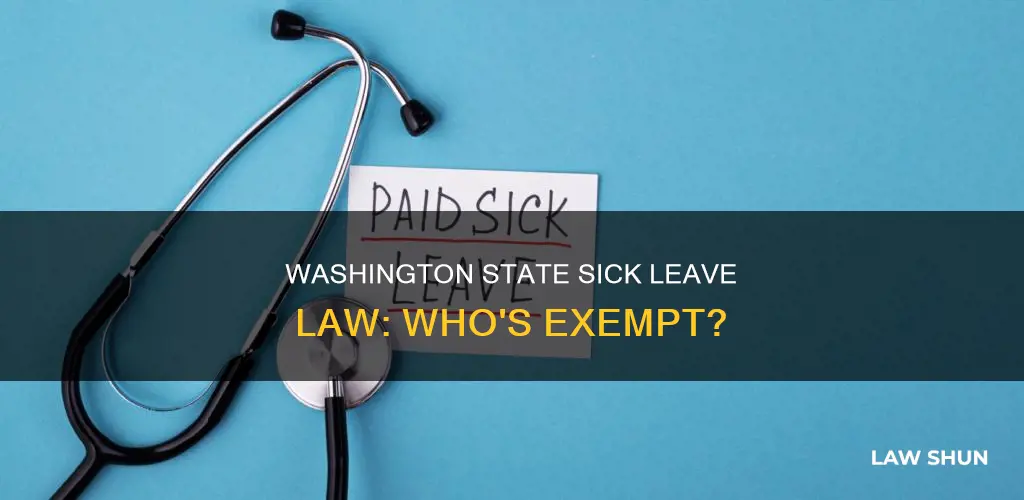 does wa stae sick leave law apply to apprenticeship instructors