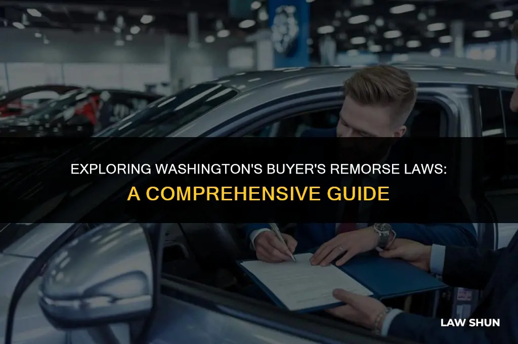 does washington have buyers remorse law