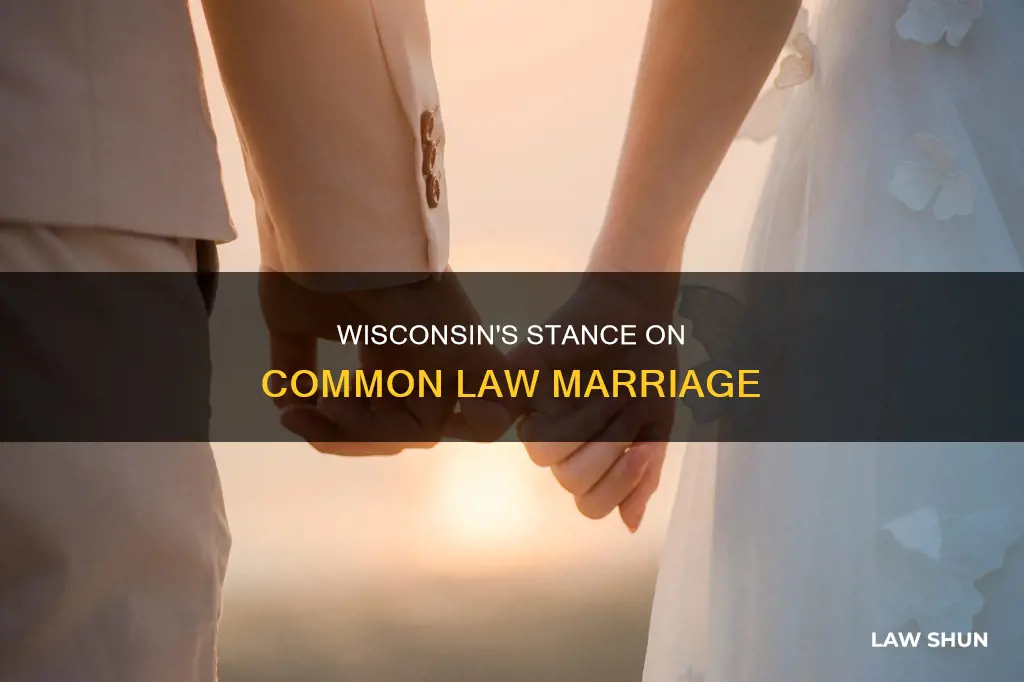 does wi recognize common law marriage