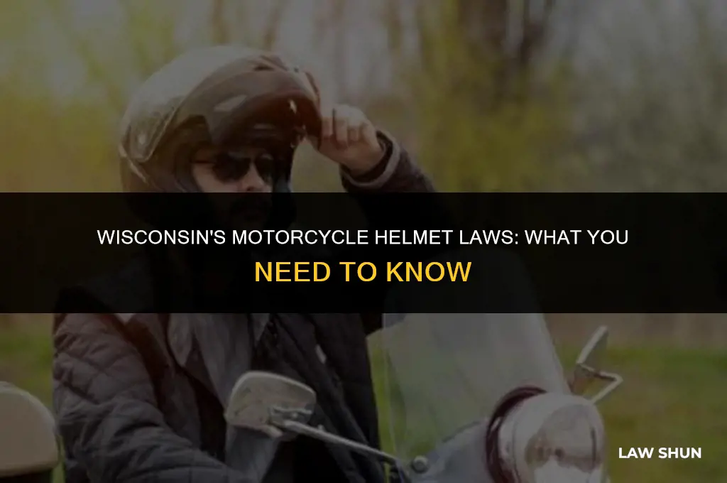 does wisconsin have a helmet law
