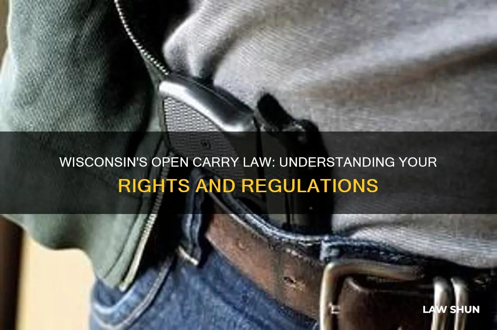 does wisconsin have a open carry law
