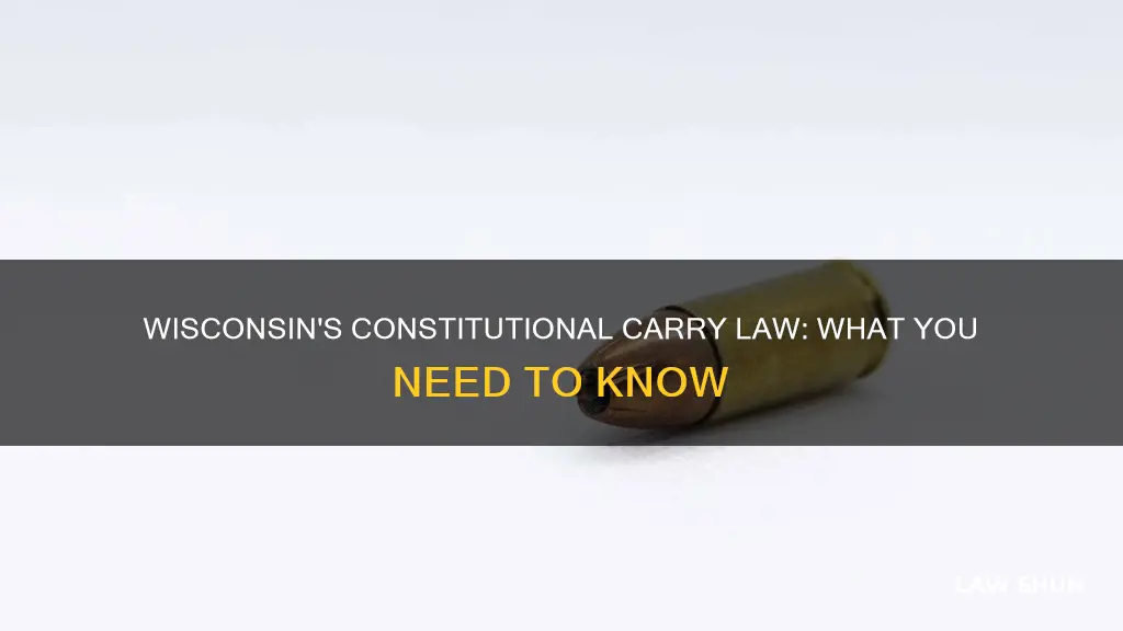 does wisconsin have constitutional carry law