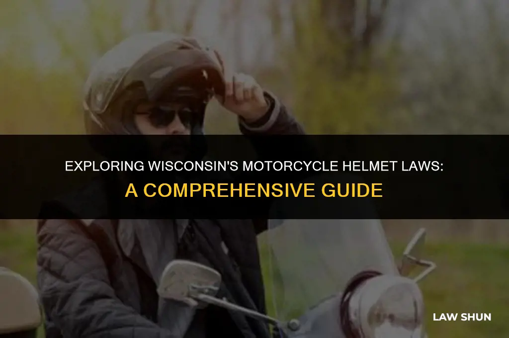 does wisconson have a helmet law