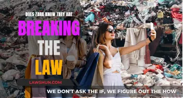 Zara's Legal Awareness: Ignorance or Intentional Breach?