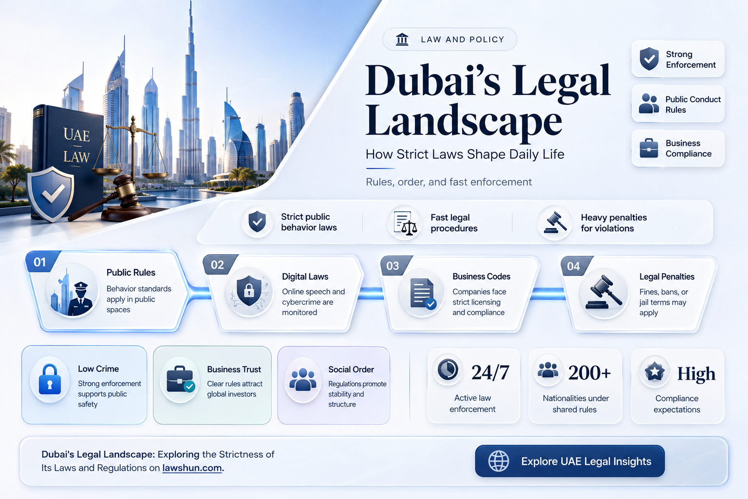 are the laws strict in dubai