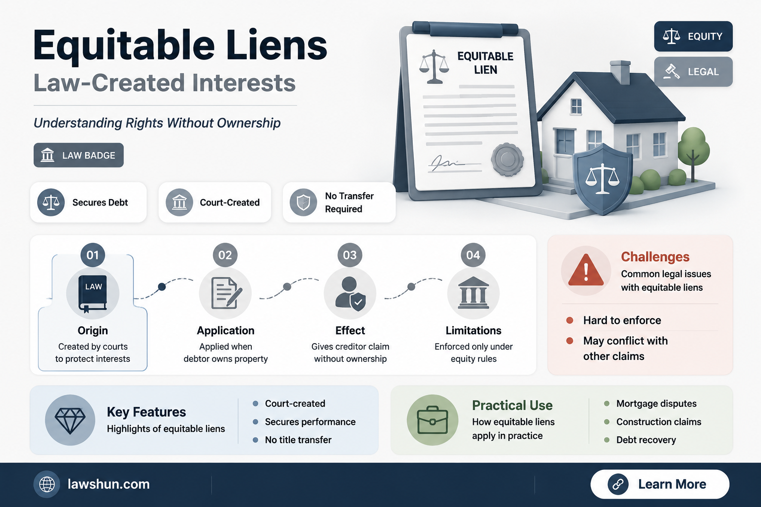 are equitable liens created by law