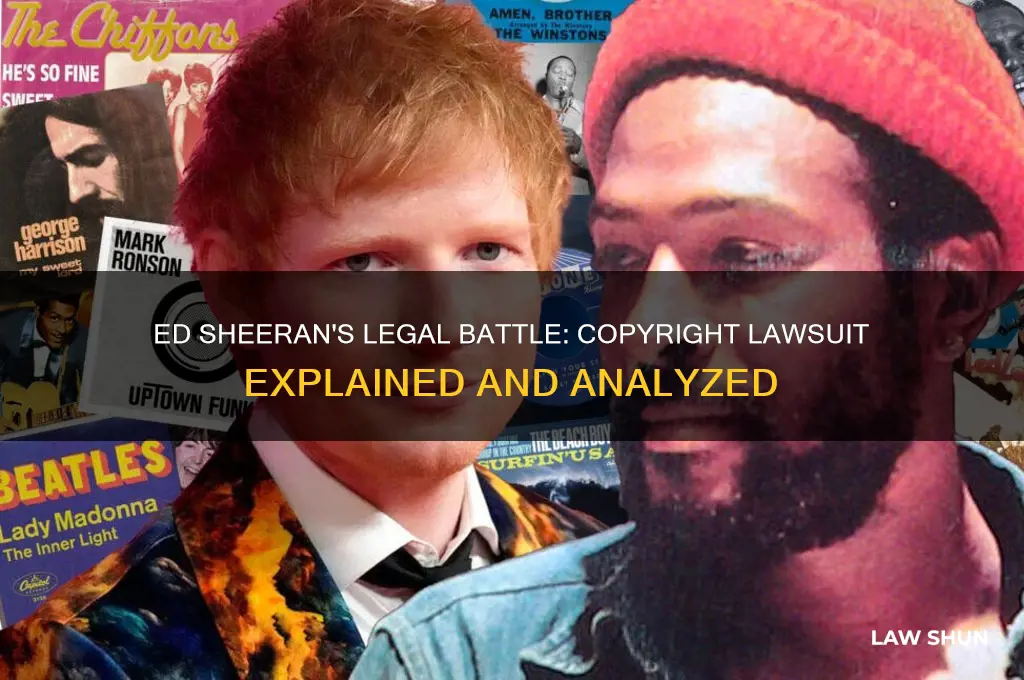 es sheeran law suit