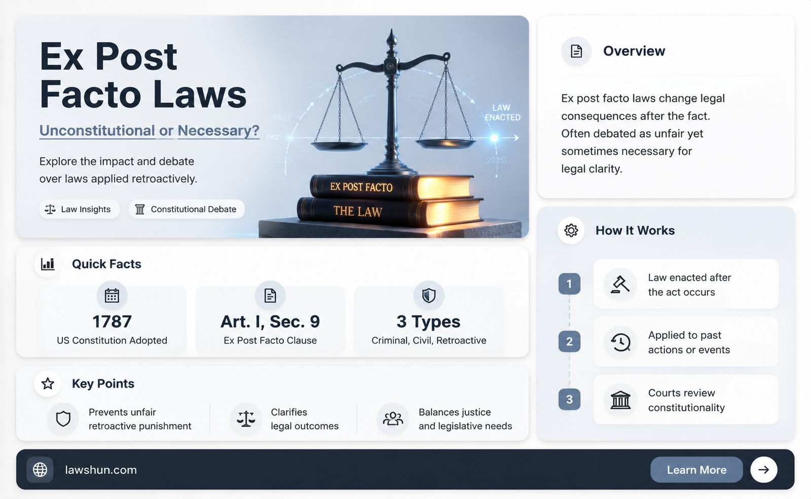 are ex post facto laws constitutional