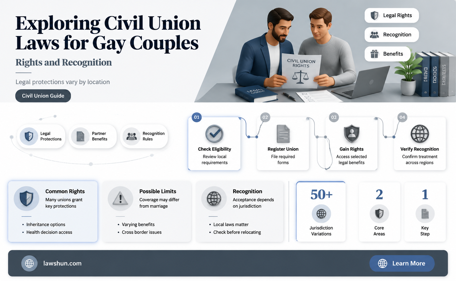 are there civil union laws for gay people