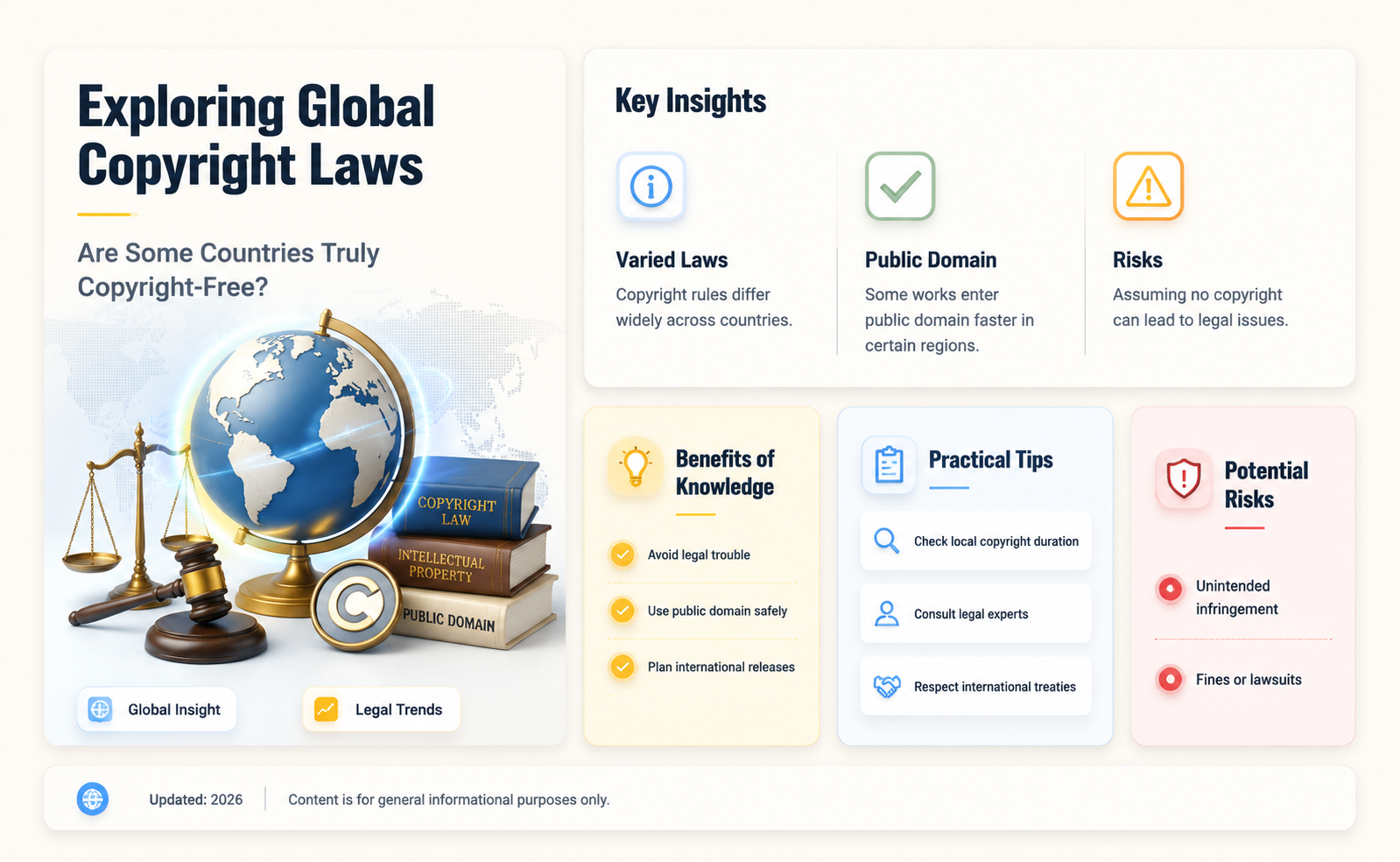 are other countries free from copyright laws