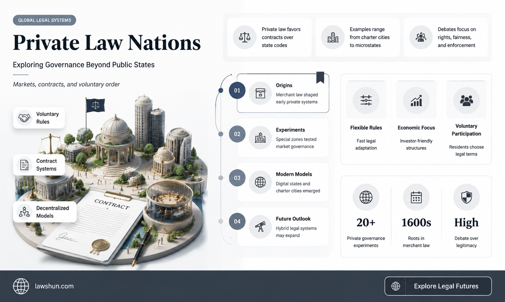are there any countries with strictly private law