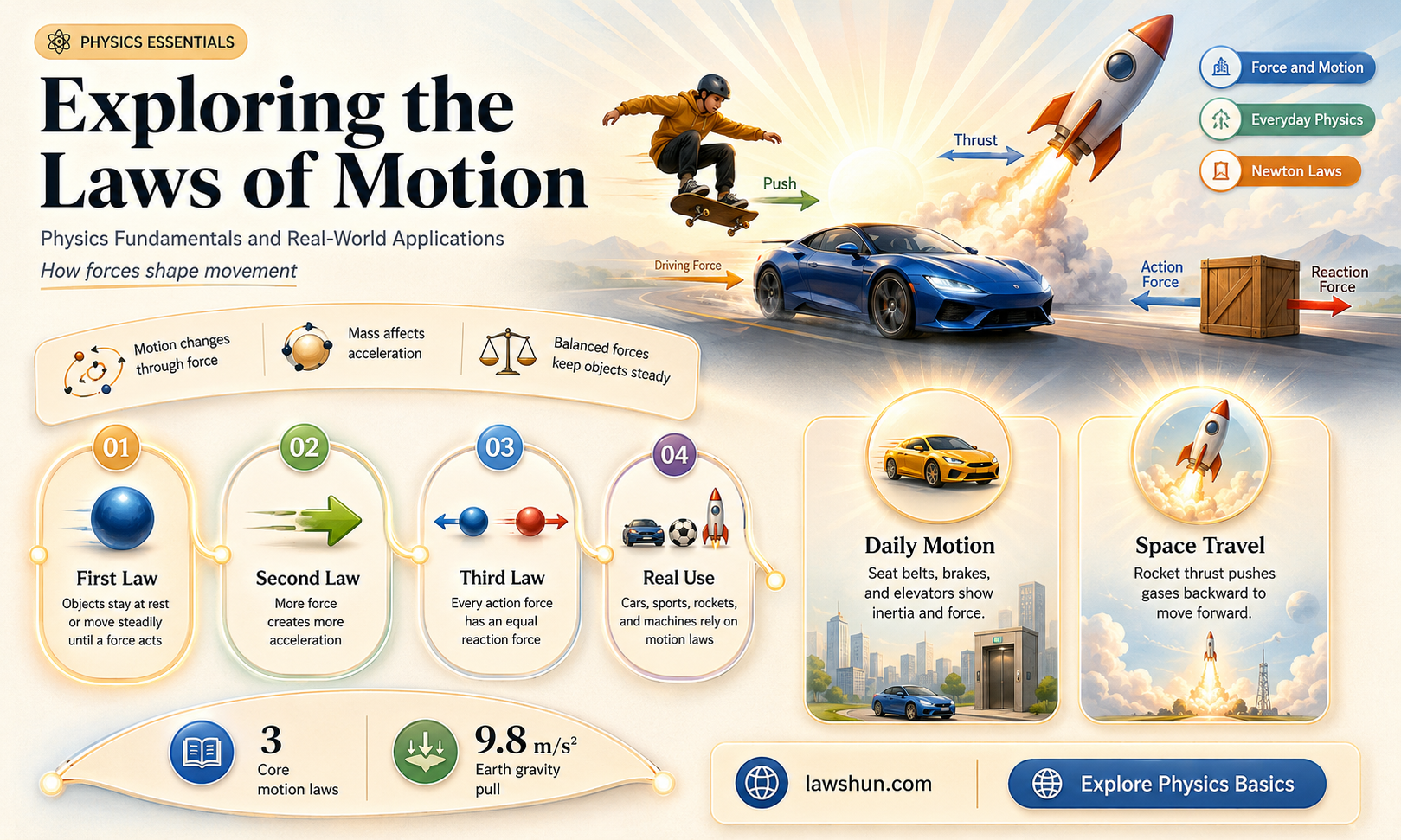 are the laws of motion physics