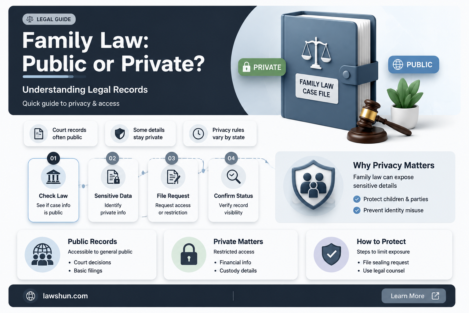 are family law cases public record