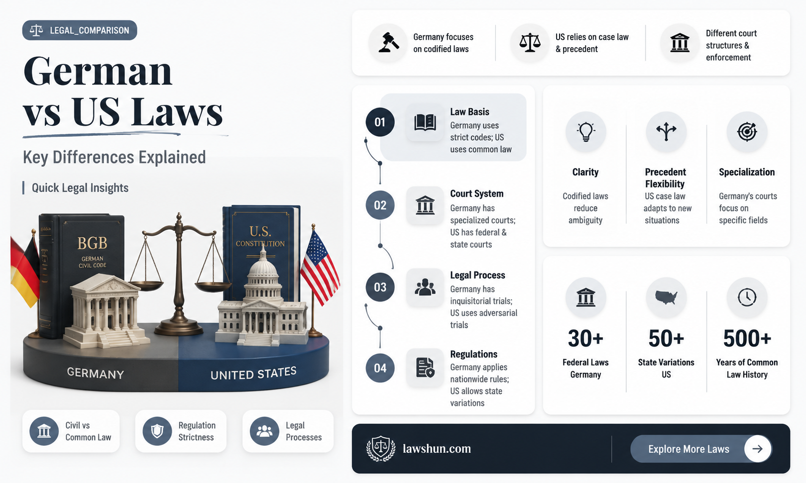 are german laws different than us
