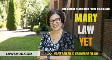 William & Mary Law Admissions Updates: Has Anyone Heard Back Yet?