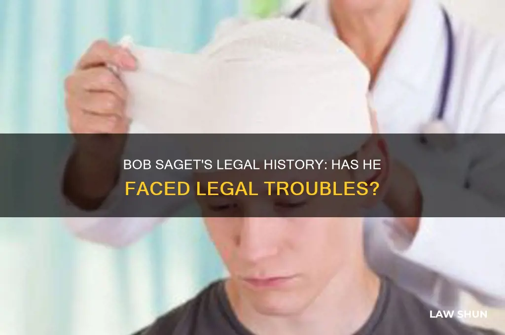 has bob saget ever been in trouble with the law