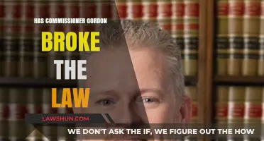 Has Commissioner Gordon Broken the Law? An In-Depth Analysis