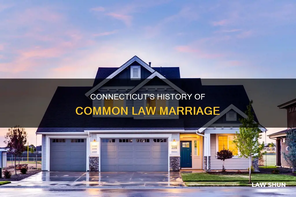 has connecticut ever had common law marriage