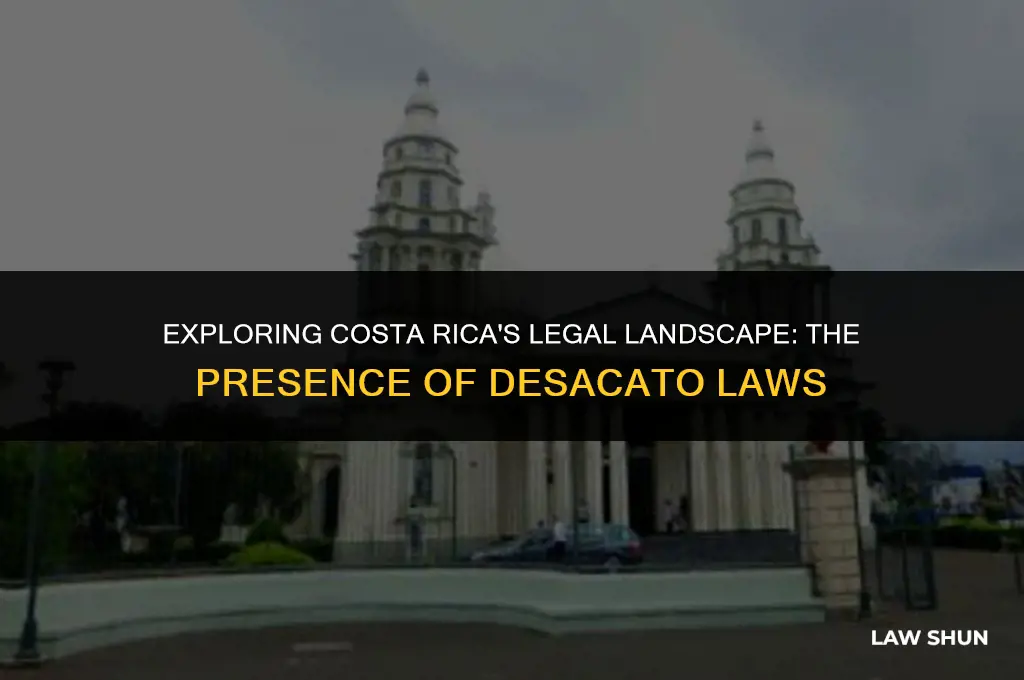 has costa rica had desacato laws