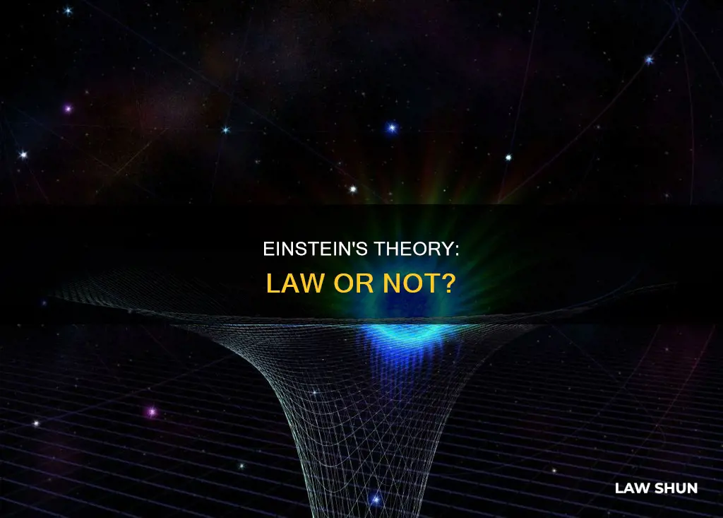 has einsteins theory become a law