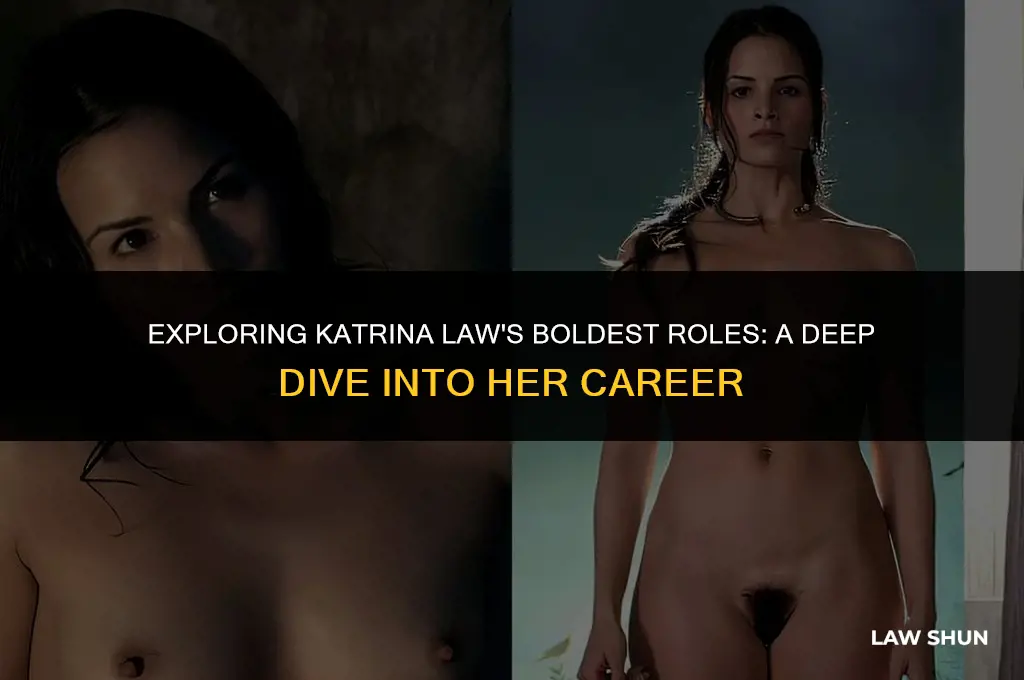has katrina law ever appeared nude