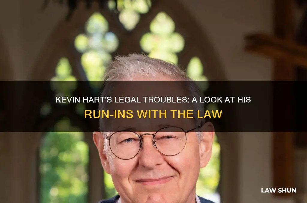 has kevin hart ever been in trouble with the law